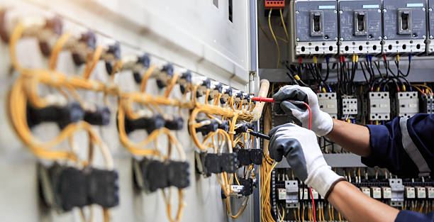 Professional Electrician technician working in Monroe, WA
